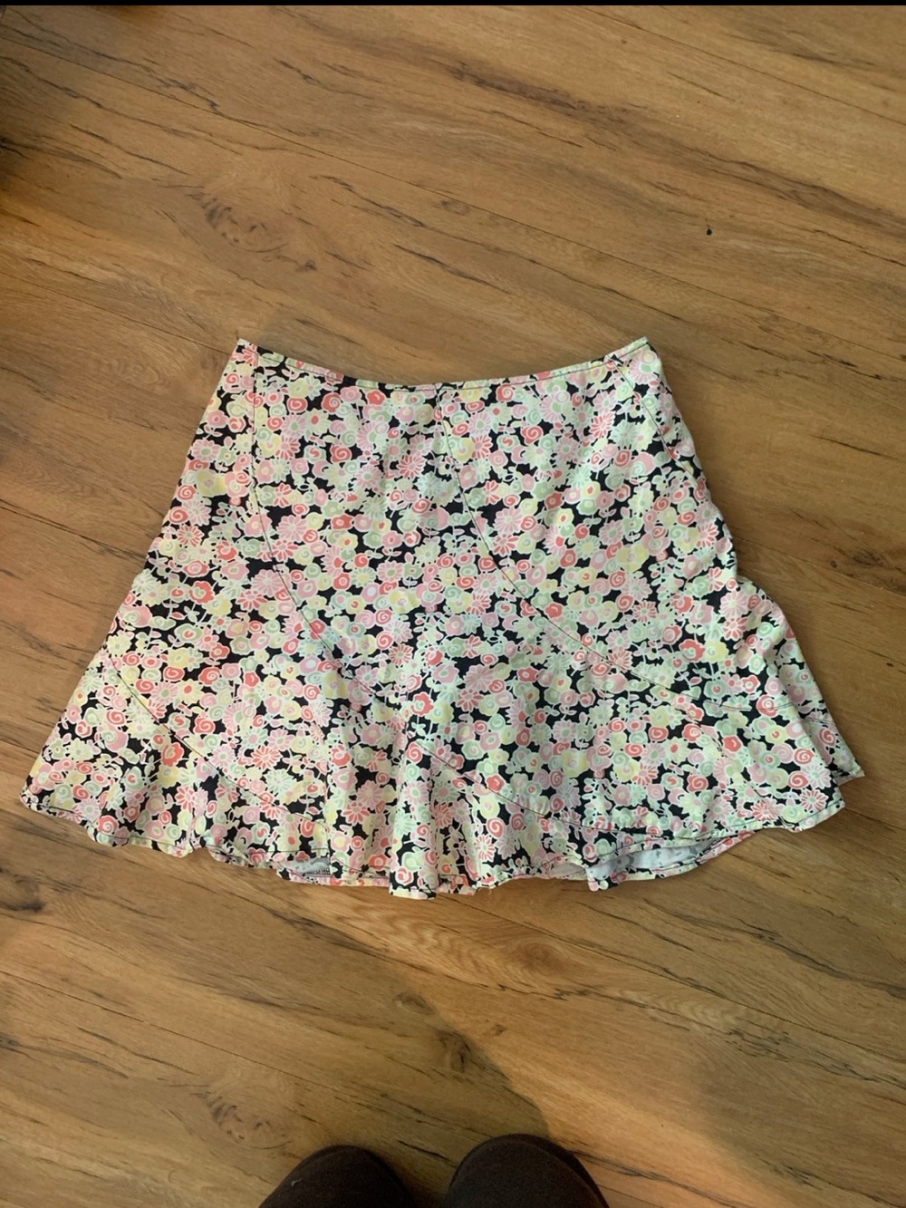 Y2K floral Harold’s skirt